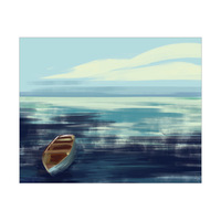 Calm Azure Boat