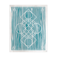 Sacred Geometries Teal