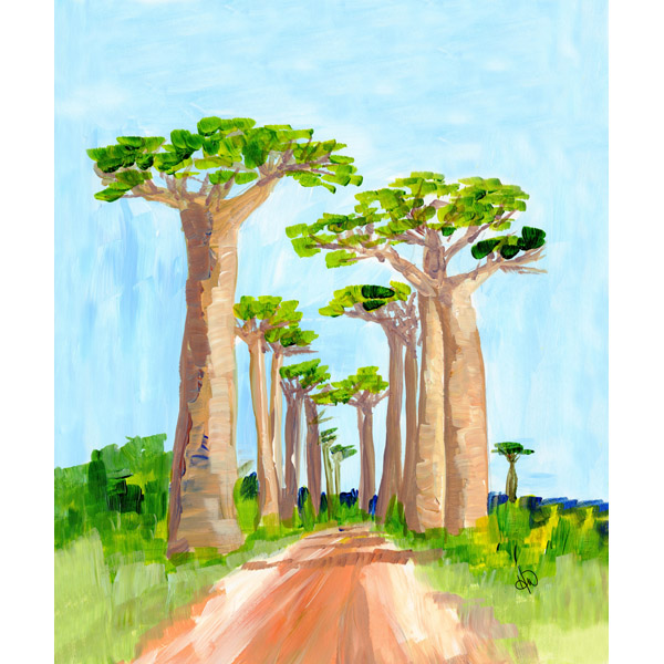 Avenue Of The Baobabs Alpha