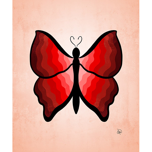 Wavy Butterfly