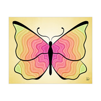 Hypno Lines Butterfly