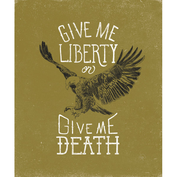 Bird of Liberty - Olive