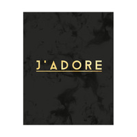 J'Adore Gold Typography