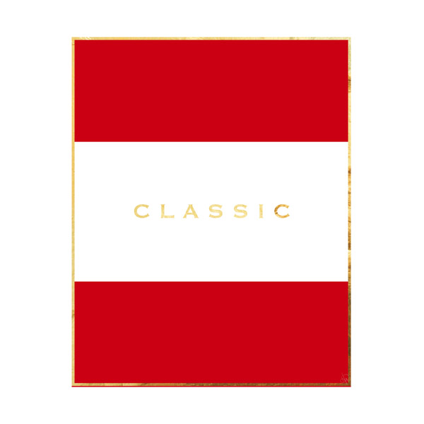 Classic Gold - Red