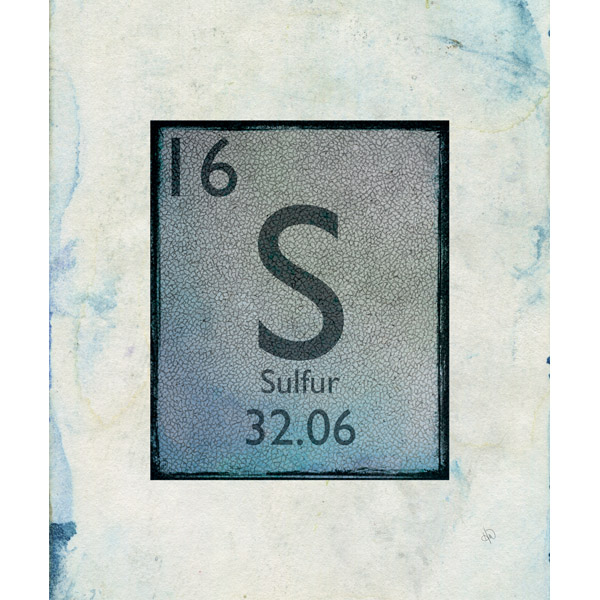 Element Sulfur Cerulean