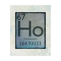 Element Holmium Cerulean