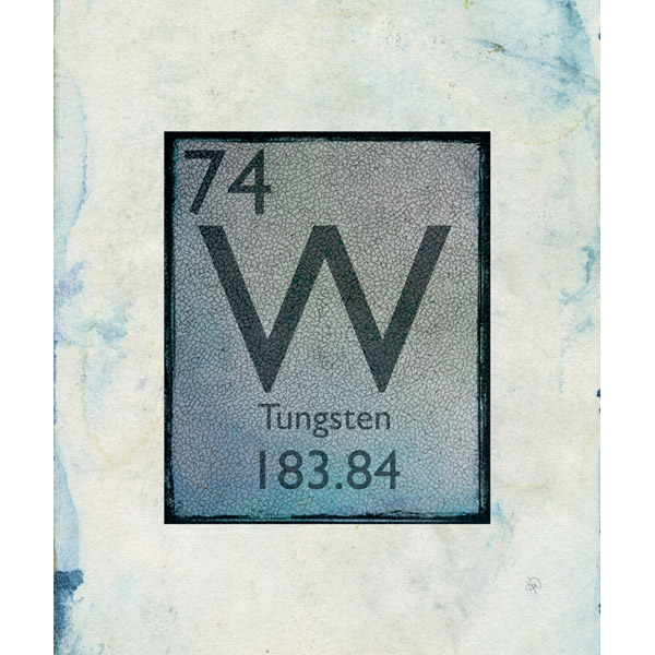 Element Tungsten Cerulean