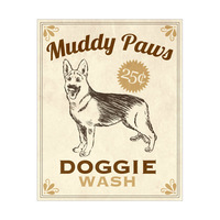 Muddy Paws Doggie Wash Brown