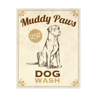 Muddy Paws Dog Wash Brown