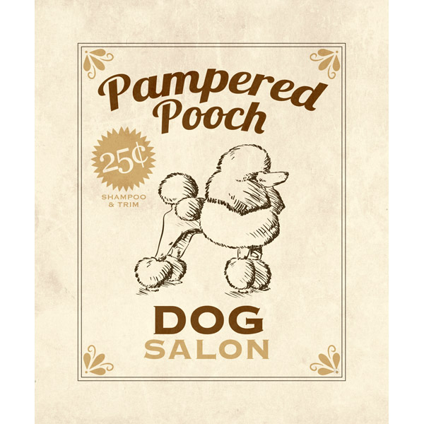 Pampered Pooch Dog Salon Brown