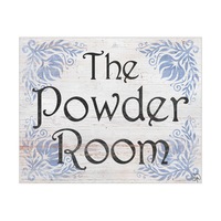 The Powder Room Blue