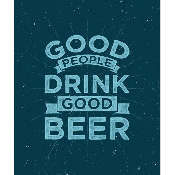 Good People Drink - Cyan