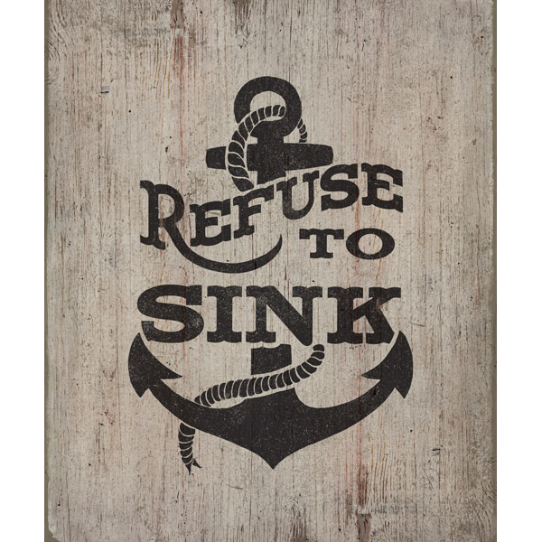Refuse to Sink - Brown