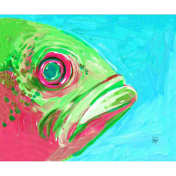 Fish Close Up Alpha