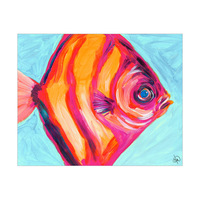 Tropical Striped Fish Alpha