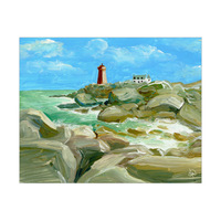 Rocky Shore Lighthouse