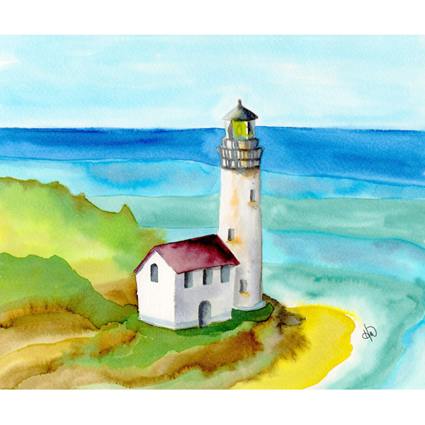 Lighthouse on the Island