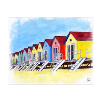 Colorful Beach Houses