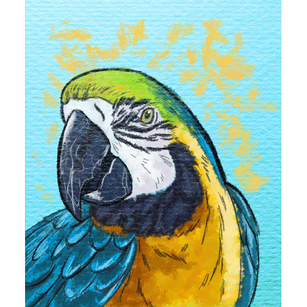 Parrot - Cyan 