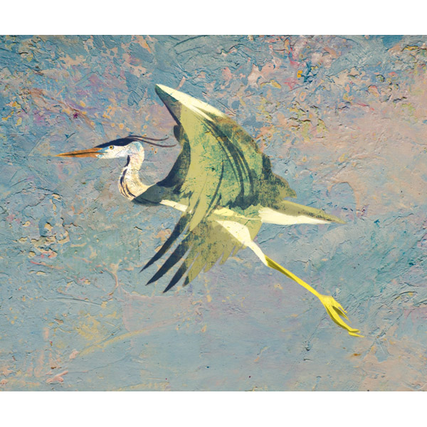 Blue Heron Fresco