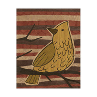 Woodland Bird Red