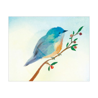 Azure Tinted Bird