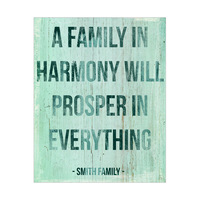 Family Will Prosper