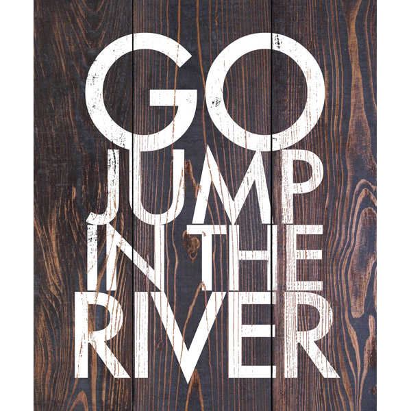 White Go Jump In The River