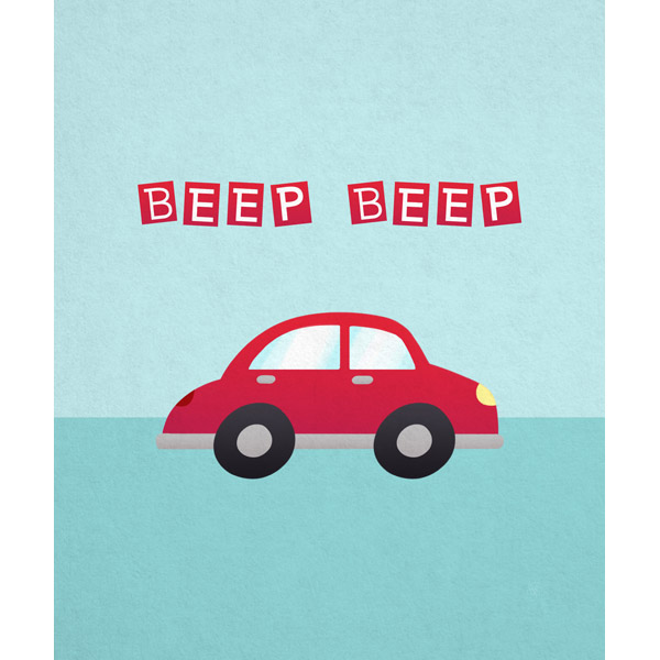 Beep Beep Red Car