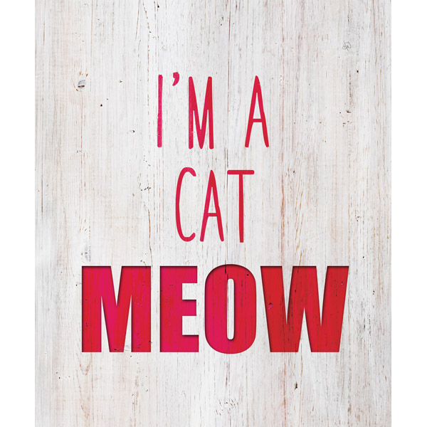 I'm a Cat Meow - Red