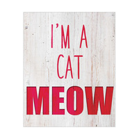 I'm a Cat Meow - Red