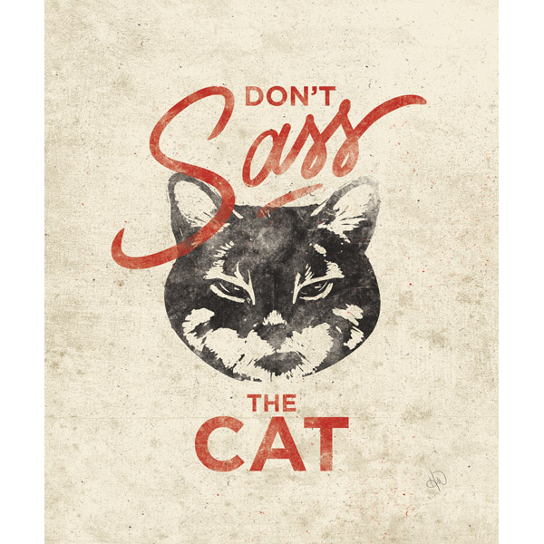 Don't Sass the Cat