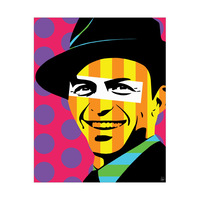 Colorful Frank Sinatra Alpha