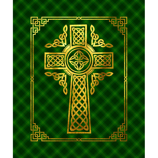 Celtic Cross Over Plaid