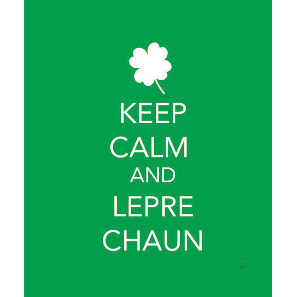 Keep Calm and Leprechaun - Flat