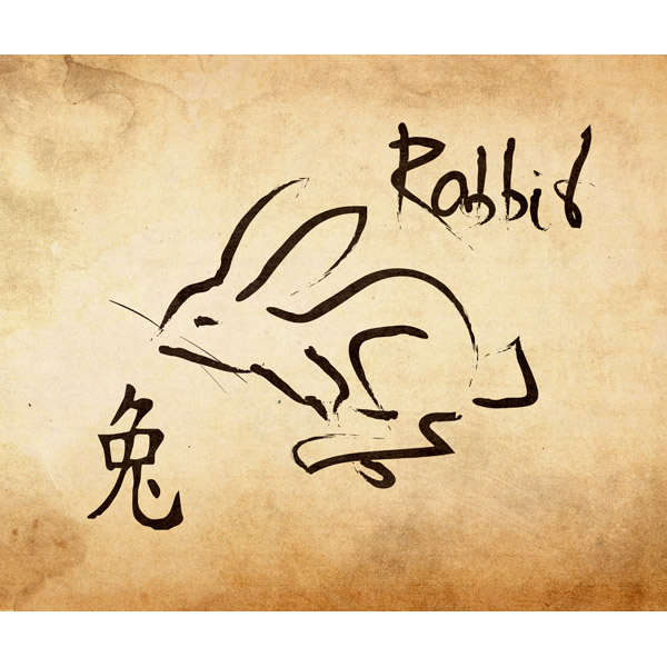 Chinese Zodiac Rabbit - Paper