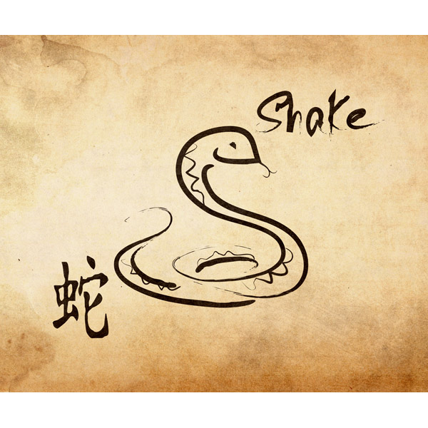 Chinese Zodiac Snake - Paper