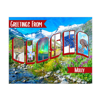 Custom Alaska Postcard
