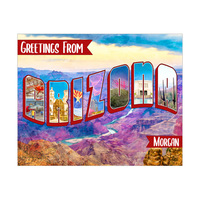 Custom Arizona Postcard