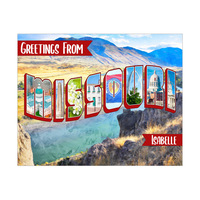 Custom Missouri Postcard