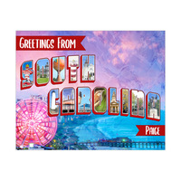 Custom South Carolina Postcard