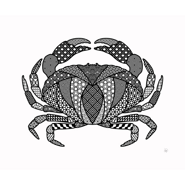 Coloring Crab