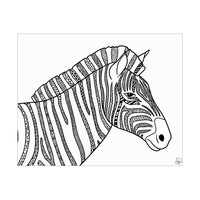 Coloring Zebra