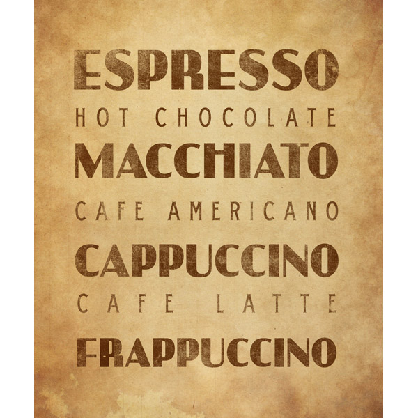 Coffee Typography