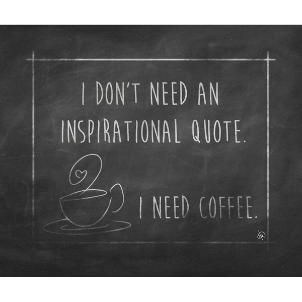 Coffee Quote Alpha