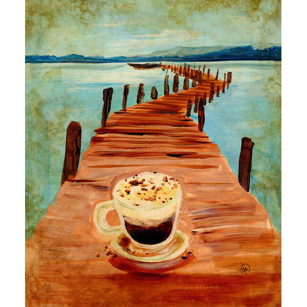 Cappuccino On The Pier Alpha