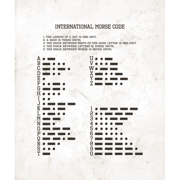 Brown Morse Code - White Paper