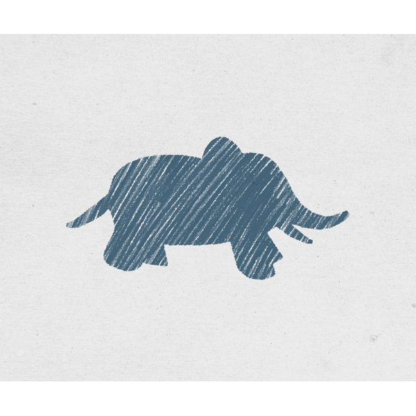 Elephant - Crayon
