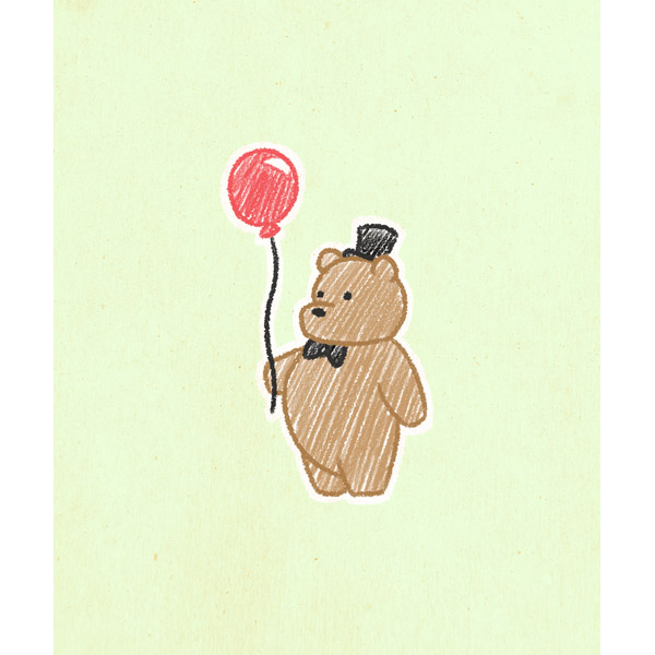Bear With Balloon