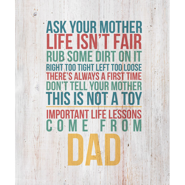 Dad's Life Lessons
